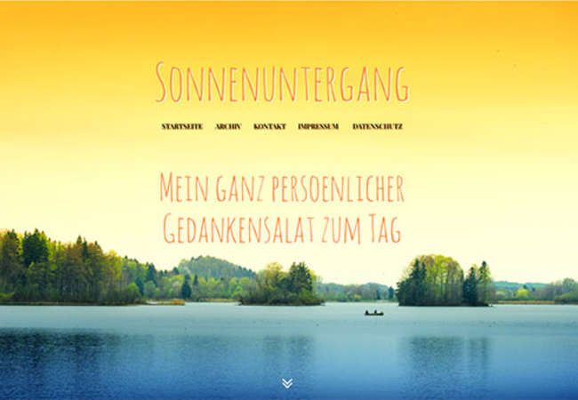 Theme: Sonnenuntergang (responsive)