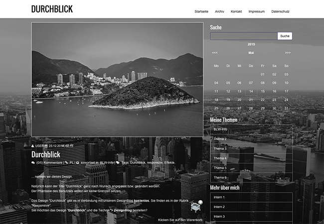 Theme: Durchblick (responsive)